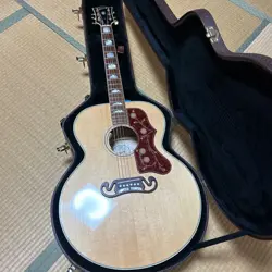 ACOUSTIC GUITAR GIBSON J200 STANDARD ANTIQUE NATURAL 2019 MADE IN USA WITH CASE