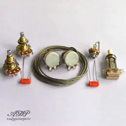 WIRING KIT FOR GIBSON LES PAUL LEFT-HANDED GAME COMPONENT WITHOUT CABLES CTRL LP