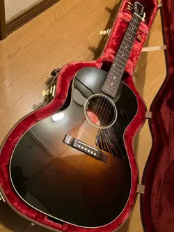 ACOUSTIC GUITAR GIBSON L-00 ORIGINAL VINTAGE SUNBURST  WITH HARD CASE