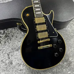 GIBSON CUSTOM SHOP EXPECTED TO ARRIVE TOMORROW 1957 LES PAUL CUSTOM REISSUE 3-PI