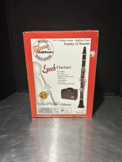GIBSON BALDWIN EDUCATION CLARINET WITH SOFT CASE NEW