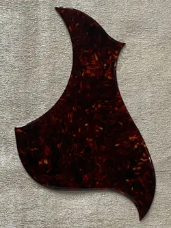 FOR GIBSON L4A SELF ADHESIVE ACOUSTIC GUITAR PICKGUARD CRYSTAL BROWN TORTOISE