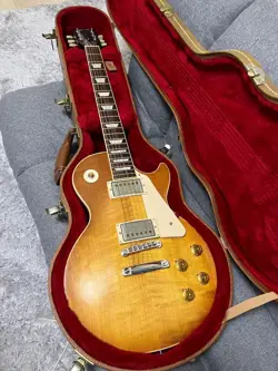 ELECTRIC GUITAR GIBSON USA LES PAUL TRADITIONAL 2016 HONEY BURST WITH HARD CASE