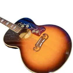 ORVILLE BY GIBSON J-200 1993 ACOUSTIC GUITAR OLIVE W/ HARD CASE