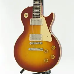 USED GIBSON 1958 LES PAUL STANDARD REISSUE WASHED CHERRYSUNBURST LIGHT AGED 2022