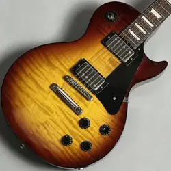 GIBSON / 1958 LES PAUL STANDARD FACTORY BURST BLACK BINDING BB USED