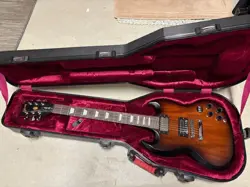 GIBSON 2013 SG TRIBUTE '60S ELECTRIC GUITAR VINTAGE TOBACCO/WALNUT-EUC W/CASE