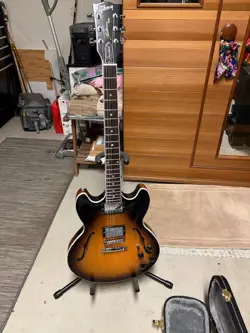2015 GIBSON MIDTOWN STANDARD SUNBURST ELECTRIC GUITAR WITH GIBSON USA HARD CASE