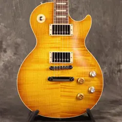GIBSON USA/KIRK HAMMETT SIGNATURE  GREENY LES PAUL STANDARD GREENY BURST