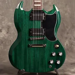 GIBSON USA/SG STANDARD 61 STOP BAR TRANSLUCENT TEAL ELECTRIC GUITAR W/HARD CASE