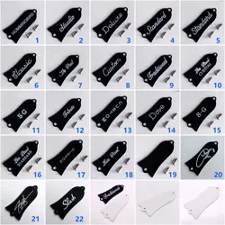 FOR GIBSON CROSS FAITH TRUSS ROD COVER PLATE GUITAR STANDARD PARTS 2 PLY BLACK