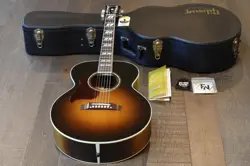 GIBSON CJ-165 LEFT-HANDED ACOUSTIC/ ELECTRIC MINI JUMBO VINTAGE SUNBURST + OHSC