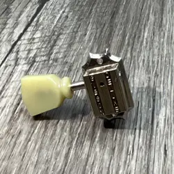 GIBSON LES PAUL TUNER KLUSON DELUXE PEG NICKEL GUITAR PARTS TUNING LEFT