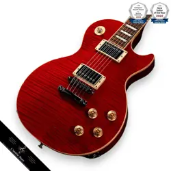 GIBSON LES PAUL STANDARD 2014 PLUS AAAA MAPLE TOP RED   CONDITION