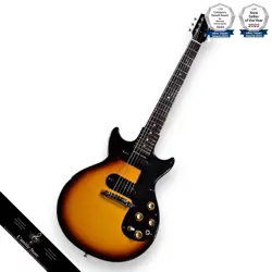GIBSON 1964 MELODY MAKER D SUNBURST ELECTRIC GUITAR WITH NECK REPAIR