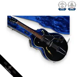 GIBSON ES135 SEMIHOLLOW ELECTRIC GUITAR EBONY 2000 LIMITED EDITION