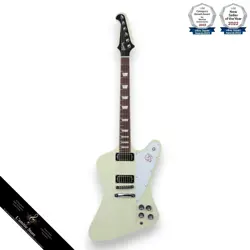GIBSON FIREBIRD V CLASSIC WHITE MAHOGANY BODY MINI HUMBUCKERS