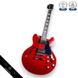 GIBSON ES339 FIGURED SIXTIES CHERRY SEMIHOLLOW ELECTRIC GUITAR  LIGHTWEIGHT