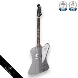 GIBSON 2019 LIMITED EDITION FIREBIRD I ELECTRIC GUITAR SILVER MIST