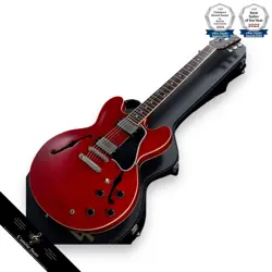GIBSON ES335 REISSUE DOT CHERRY ELECTRIC GUITAR MAPLE ROSEWOOD
