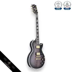 GIBSON LES PAUL SUPREME 2024 TRANSPARENT EBONY BURST  HARD CASE INCLUDED