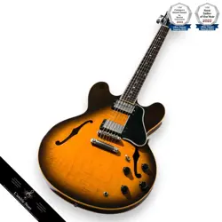 GIBSON ES335 VINTAGE SUNBURST 1995 ELECTRIC GUITAR   GREAT CONDITION
