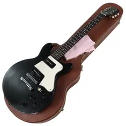 USED GIBSON LES PAUL JUNIOR SPECIAL FADED DC WORN EBONY 2008 DOUBLE CUTAWAY