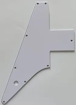 FOR FIT GIBSON 76 EXPLORER RE-ISSUE STYLE GUITAR PICKGUARD 3 PLY WHITE