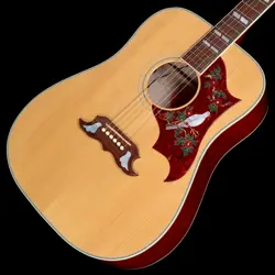 USED GIBSON / DOVE CUSTOM RED SPRUCE QUILT EDITION S/N 02687029 IKEBUKURO STORE