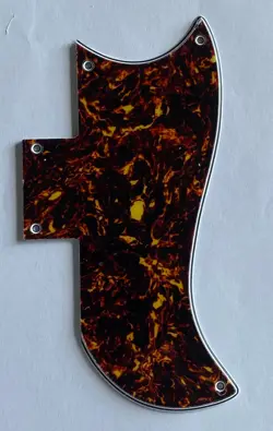 FOR 4-PLY GIBSON SG ‘61 REISSUE STYLE GUITAR PICKGUARD,BROWN TORTOISE