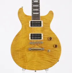 USED GIBSON / LES PAUL STANDARD DOUBLE CUTAWAY PLUS MODIFIED TRANS AMBER 2002 MA