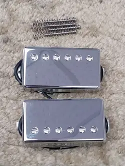 GIBSON BURSTBUCKER PRO PICKUP SET CHROME COVERS 2016
