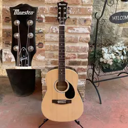 2013 GIBSON MAESTRO ACOUSTIC GUITAR WITH GIG BAG