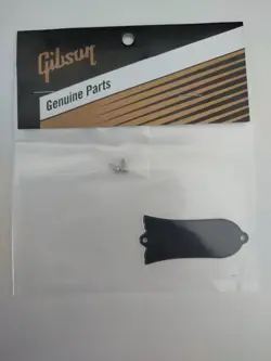 GIBSON GENUINE BLANK TRUSS ROD COVER & SCREWS. MINT & SEALED. 2 AVAILABLE.