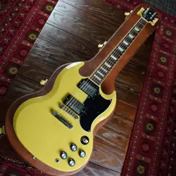 GIBSON SG STANDARD '61 STOP BAR TV YELLOW 2023 ELECTRIC GUITAR W/OHC