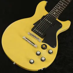 ELECTRIC GUITAR USED GIBSON USA LES PAUL JUNIOR SPECIAL FADED DC WORN YELLOW