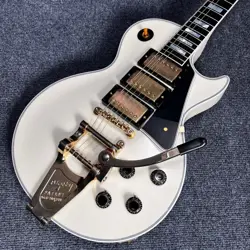 GIBSON CUSTOM SHOP MURPHYLAB '57 LES PAUL CUSTOM 3PU BIGSBY LIGHT AGED WHITE