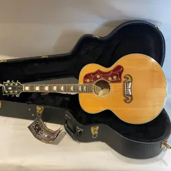 GIBSON SJ-200 STANDARD ANTIQUE NATURAL 2015 ACOUSTIC ELECTRIC GUITAR