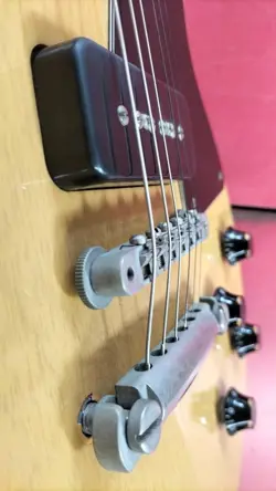 YELLOW ELECTRIC GUITAR