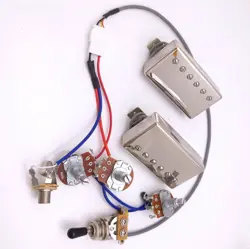 GUITAR 498R 498T HUMBUCKER PICKUPS 2C WITH 2V1T WIRING HARNESS FOR GIBSON GUITAR