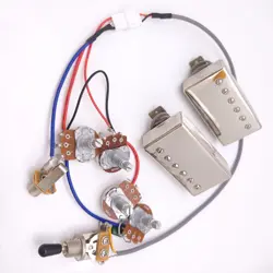 GUITAR 498R 498T HUMBUCKER PICKUPS 2C WITH 2V2T WIRING HARNESS FOR GIBSON GUITAR