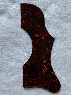 FOR GIBSON J45 & J50 ACOUSTIC GUITAR SELF ADHESIVE PICKGUARD,CRYSTAL BROWN