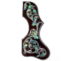 FOR GIBSON SJ200 ACOUSTIC GUITAR PICKGUARD THICKNES 2MM INLAID ABALONE FLOWER