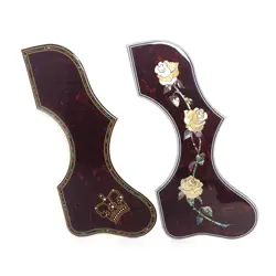 FOR GIBSON SJ200 ACOUSTIC GUITAR PICKGUARD ABALONE INLAID ABALONE FLOWER