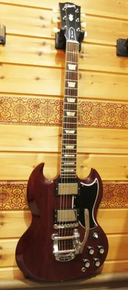 GIBSON CUSTOM SHOP 1961 LES PAUL/SG STANDARD REISSUE CHERRY USA 2020 BIGSBY MOD