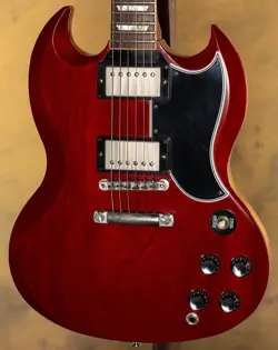 2010 GIBSON CUSTOM SHOP SG STANDARD HISTORIC REISSUE VOS FADED CHERRY