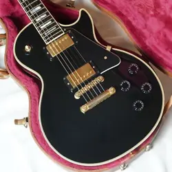GIBSON LES PAUL CUSTOM -EBONY- MADE IN 2000 4.45KG