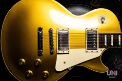 GIBSON CUSTOM SHOP HISTORIC 1957 LES PAUL REISSUE LPR-7 VOS GOLD TOP 2007 *RY413