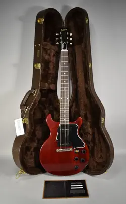 2024 GIBSON '60 LES PAUL SPECIAL DOUBLE CUT REISSUE VOS CHERRY RED W/OHSC