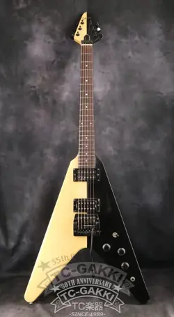 GIBSON CUSTOM SHOP EDITION RUDOLF SCHENKER FLYING V 1985 ELECTRIC GUITAR MOD